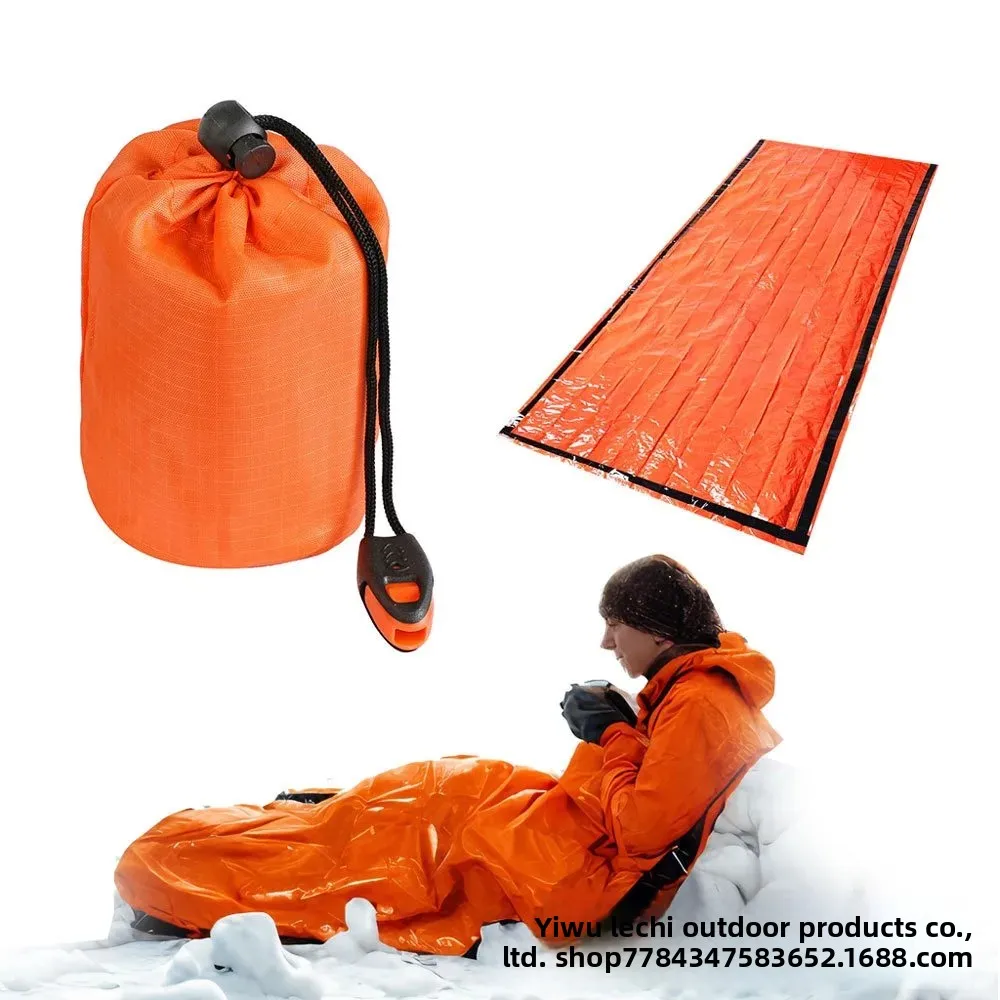 Bivy Bag Emergency - كيس نوم للطوارئ، عازل حراري، مقاوم