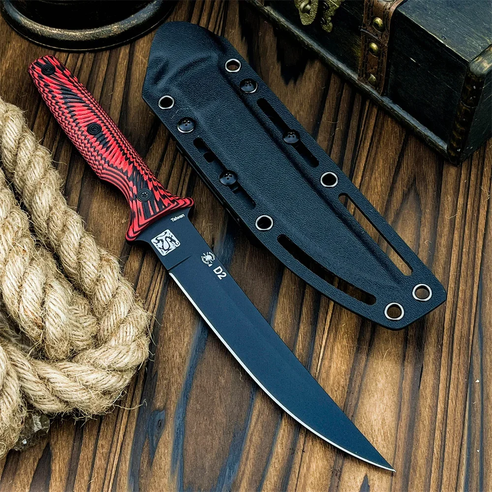 سكاكين متعددة الاستخدامات من ا - مراجعة Bushcraft Knife Fixed وسعره