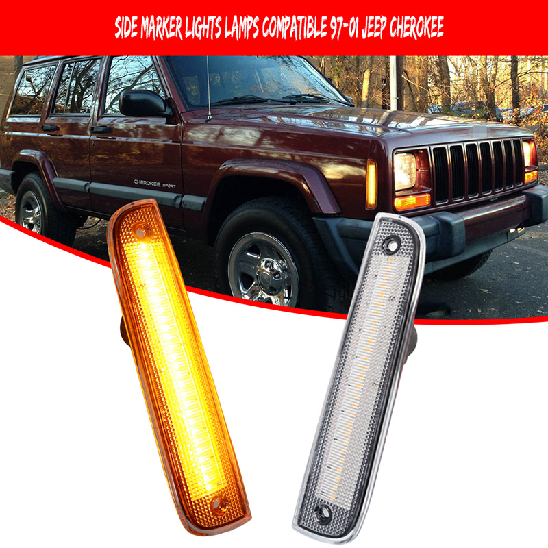 2 قطعة العنبر/الأبيض LED سيارة - مراجعة Signal Flare Kit وسعره